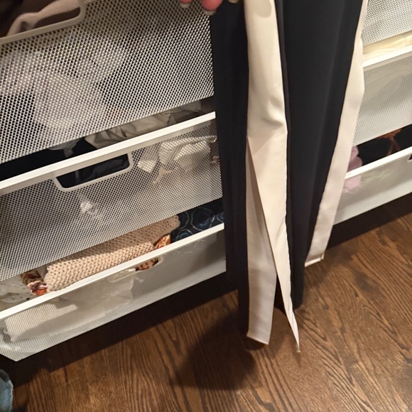 Amanda Uprichard Black (white side stripe) jumpsuit Sz 6 - Picture 5 of 5